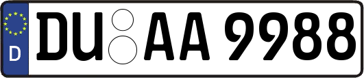 DU-AA9988