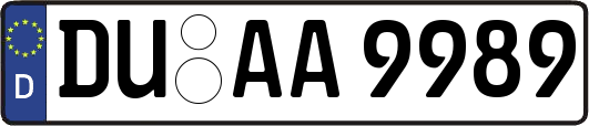 DU-AA9989