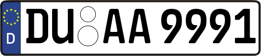 DU-AA9991
