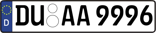 DU-AA9996