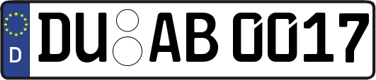 DU-AB0017