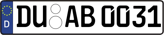 DU-AB0031