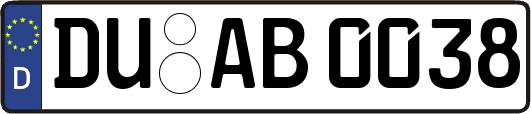 DU-AB0038