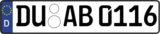 DU-AB0116