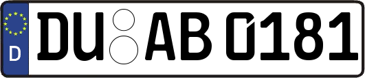 DU-AB0181
