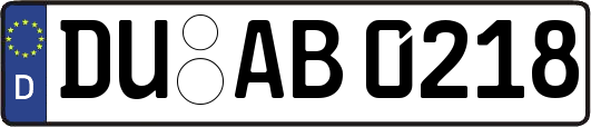 DU-AB0218