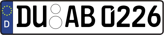 DU-AB0226