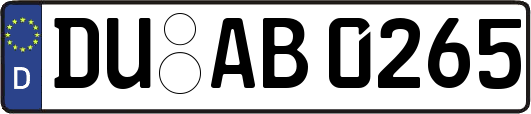 DU-AB0265