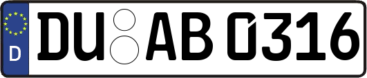 DU-AB0316