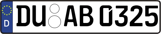 DU-AB0325