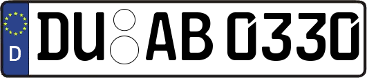 DU-AB0330