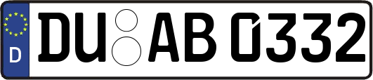 DU-AB0332