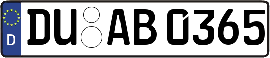 DU-AB0365