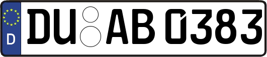 DU-AB0383
