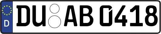 DU-AB0418