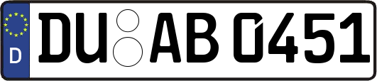 DU-AB0451