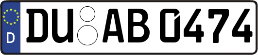 DU-AB0474
