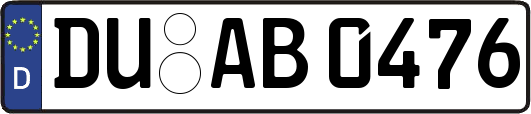 DU-AB0476