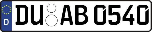 DU-AB0540