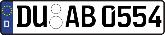 DU-AB0554