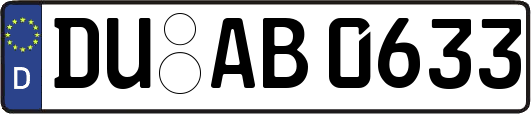 DU-AB0633