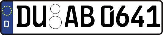 DU-AB0641
