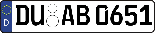 DU-AB0651