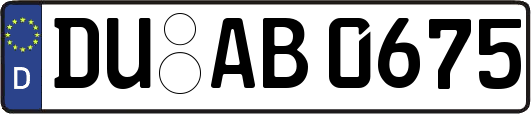DU-AB0675