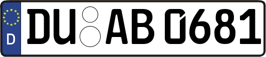 DU-AB0681