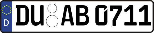 DU-AB0711