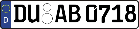DU-AB0718