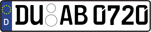 DU-AB0720
