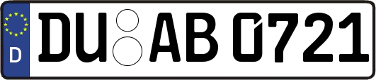 DU-AB0721