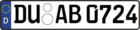 DU-AB0724