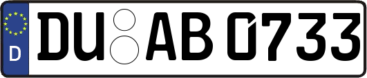 DU-AB0733