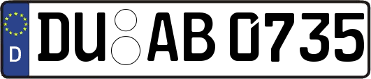 DU-AB0735