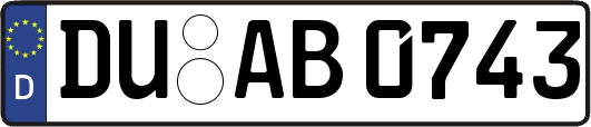 DU-AB0743