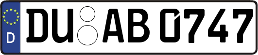 DU-AB0747