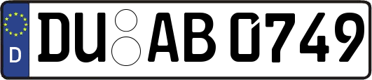DU-AB0749