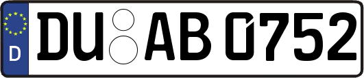 DU-AB0752