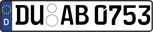 DU-AB0753