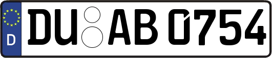DU-AB0754