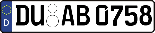 DU-AB0758