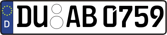 DU-AB0759