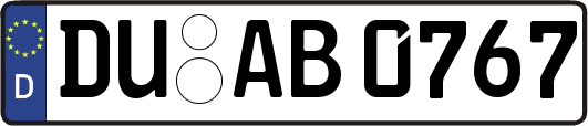 DU-AB0767