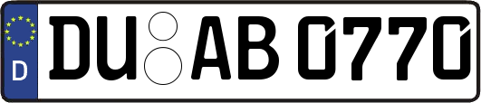 DU-AB0770