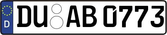 DU-AB0773