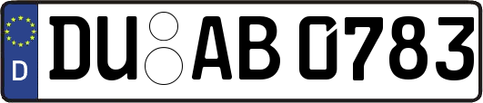 DU-AB0783