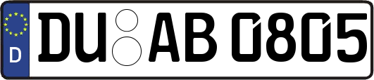 DU-AB0805