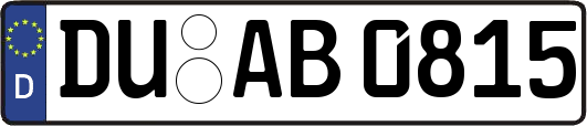 DU-AB0815